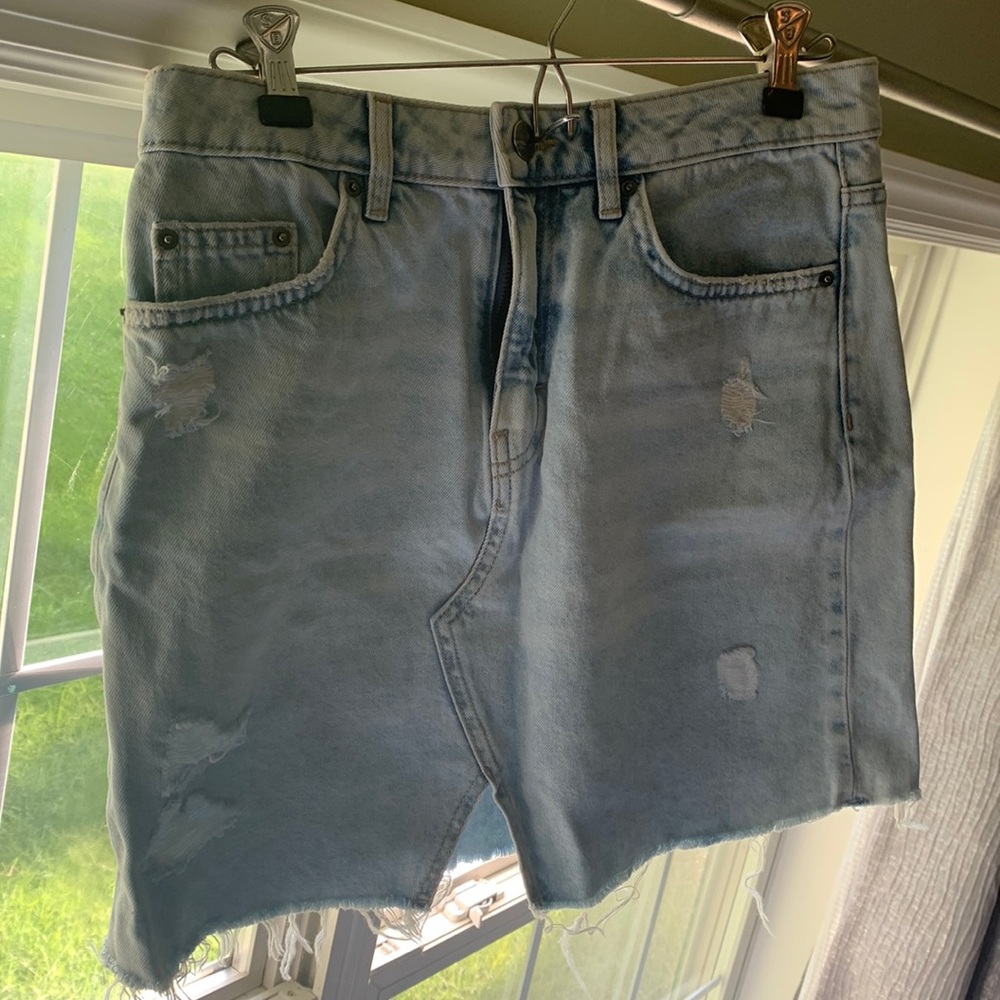 Jean skirt